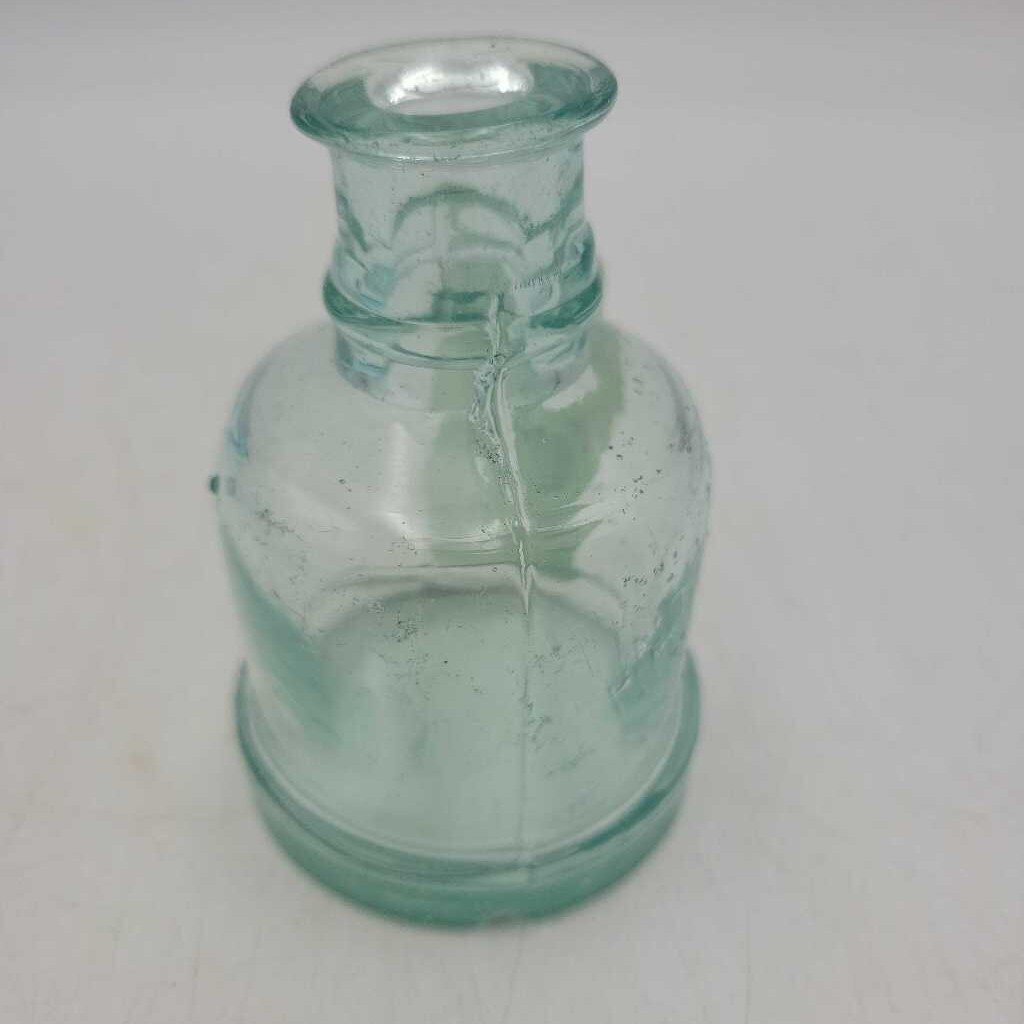 Ink well Glass insert bottle Underwood's (JAS)