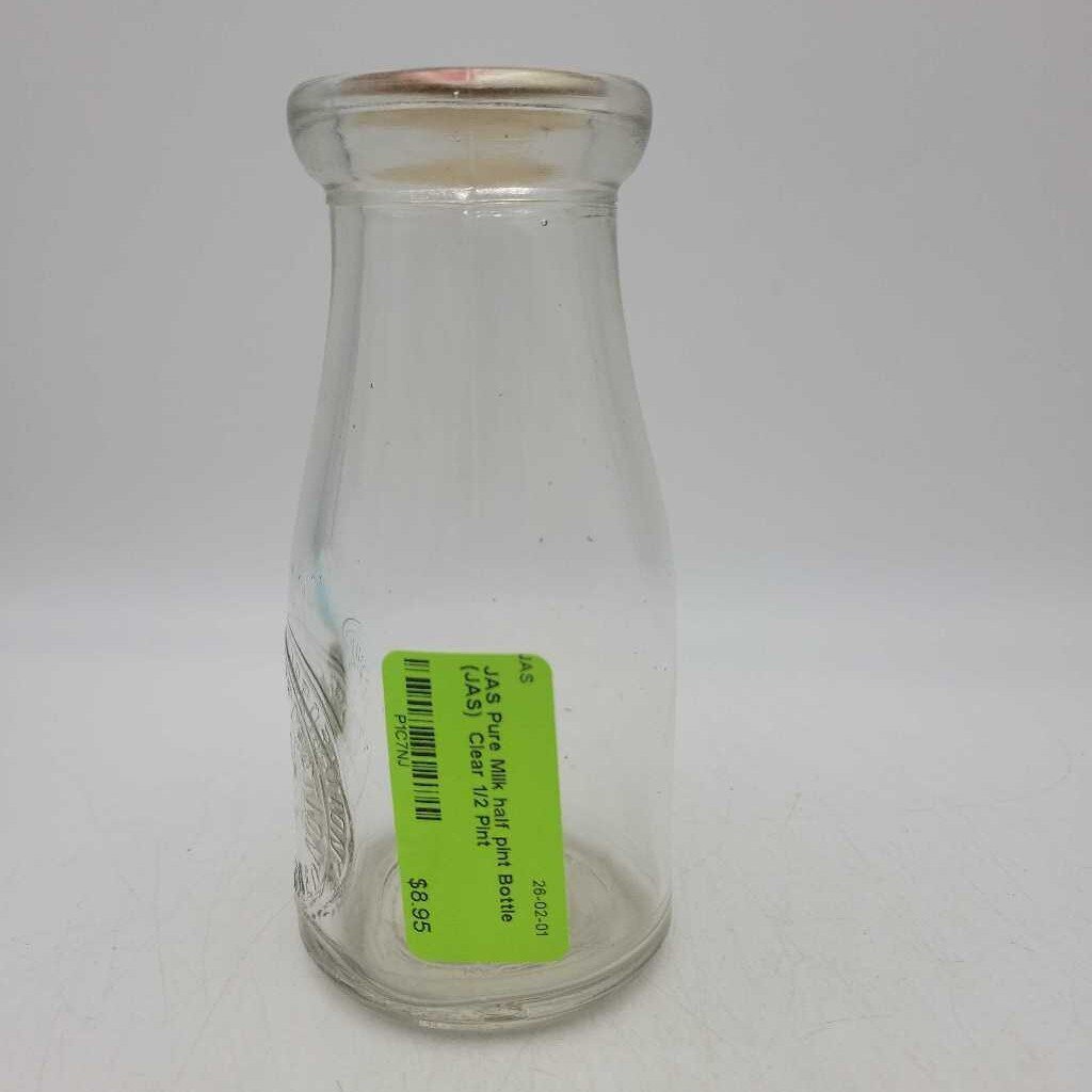Pure Milk half pint Bottle (JAS)