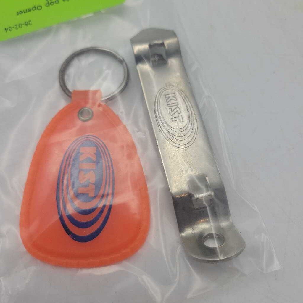 Kist Soda pop Opener and Key tag (JAS)