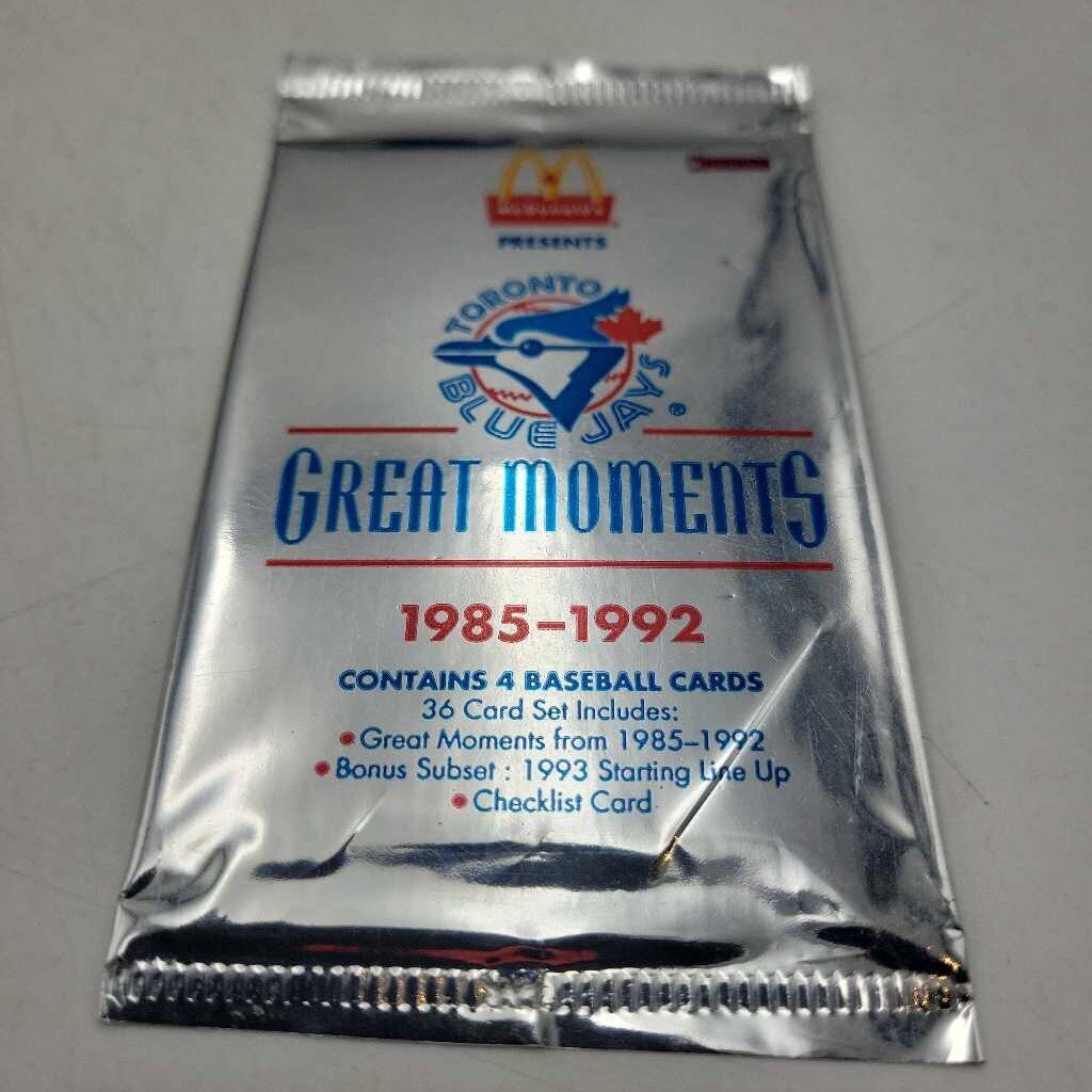 Toronto Blue Jay's Great Moments pack of cards (JAS)