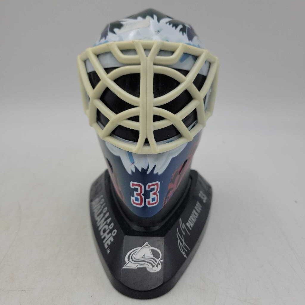 McDonald's Miniature Goalie Helmets Colorado Avalanche Roy (JAS)