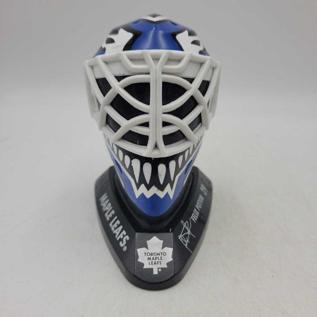 McDonald's Miniature Goalie Helmets Toronto Maple leafs Potvin (JAS)
