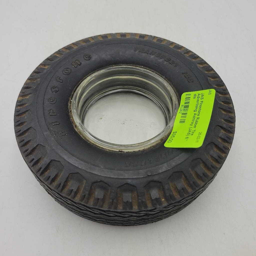 Firestone Rubber Tire Advertising Ashtray (JAS)