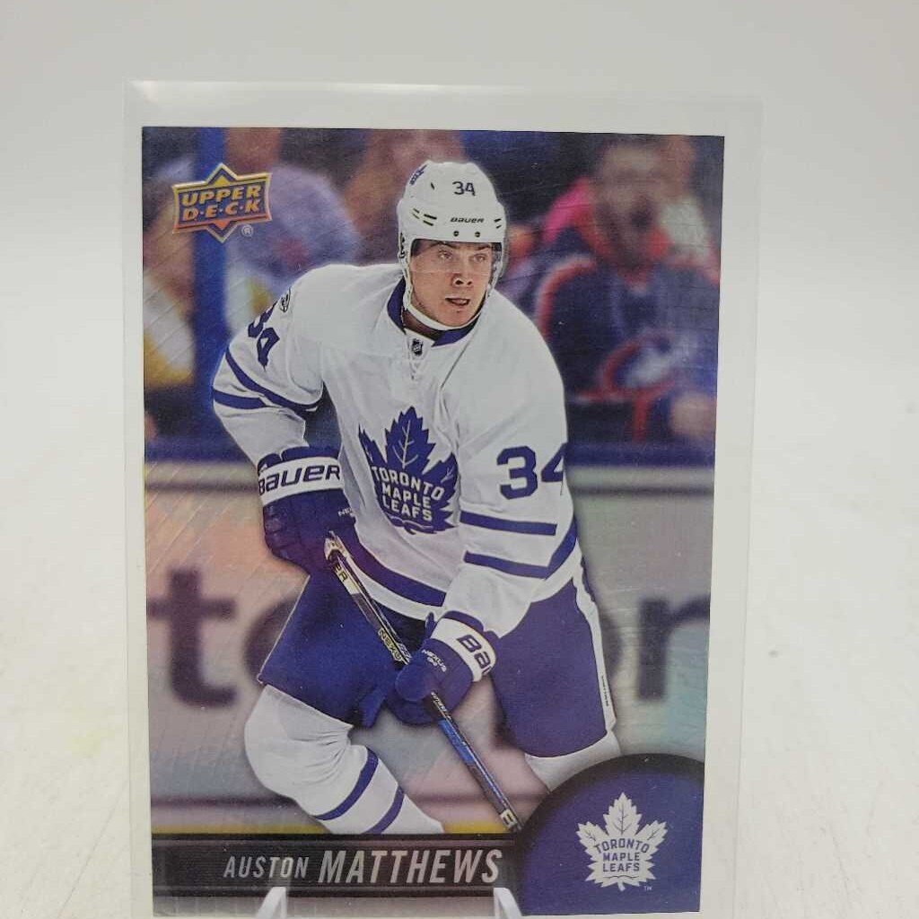 Auston Matthews #34 - 2017-18 Tim Hortons (JAS)