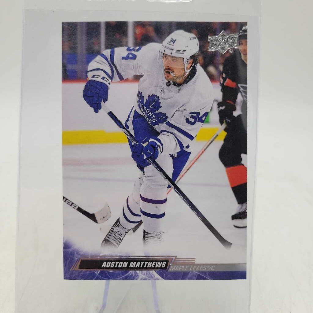 2022-23 Upper Deck Hockey #417 Auston Matthews (JAS)
