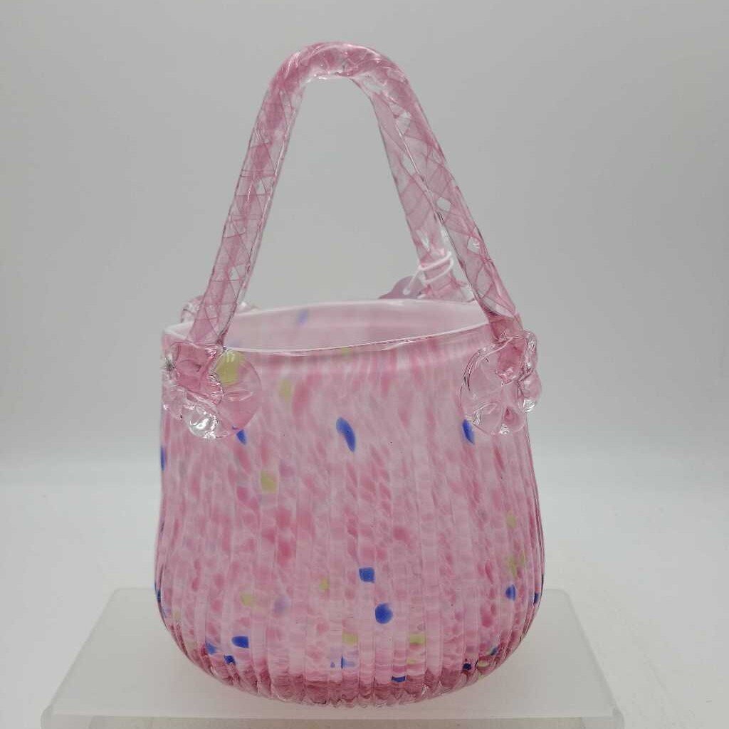 Glass Pink Confetti Purse (LOR)