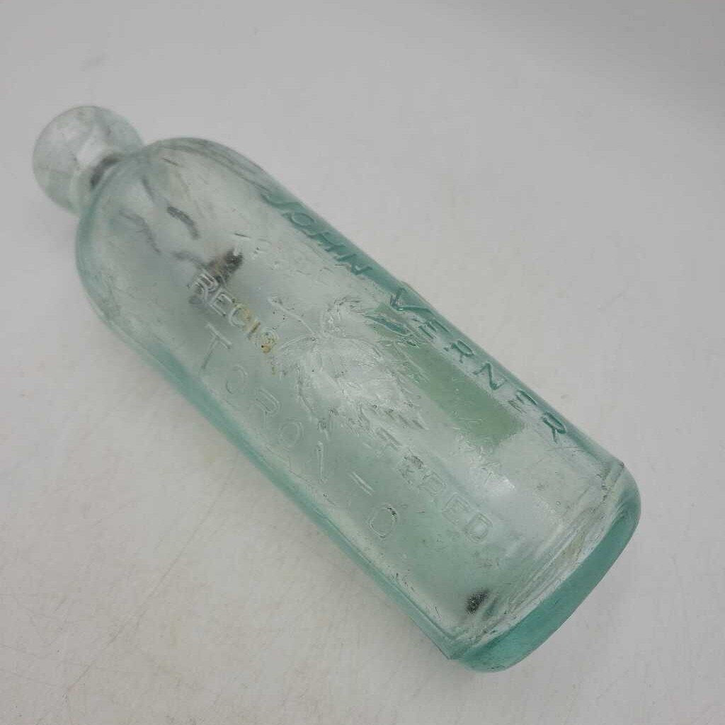 John Verner Toronto Hutchison Bottle with Plug (YVO) (7602)
