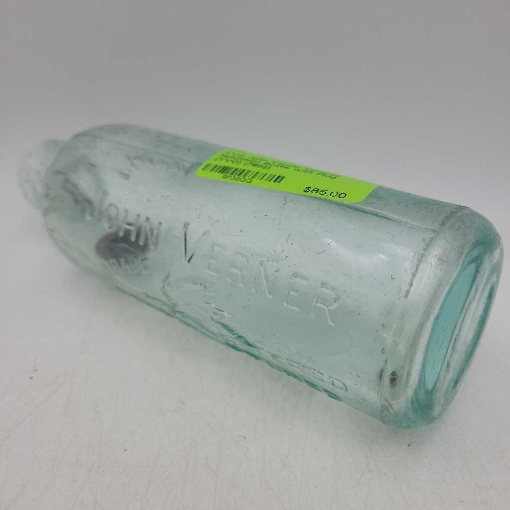 John Verner Toronto Hutchison Bottle with Plug (YVO) (7602)