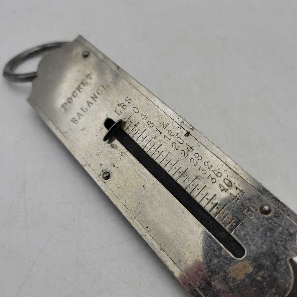 Pocket Spring Balance Scale metal (JAS)