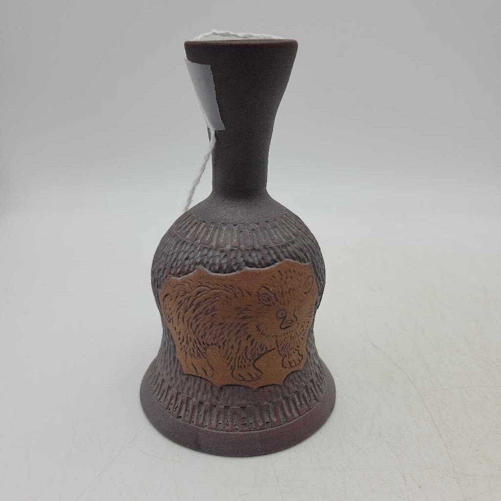 Six Nations Pottery Bell Signed Syl Smith (DEB)