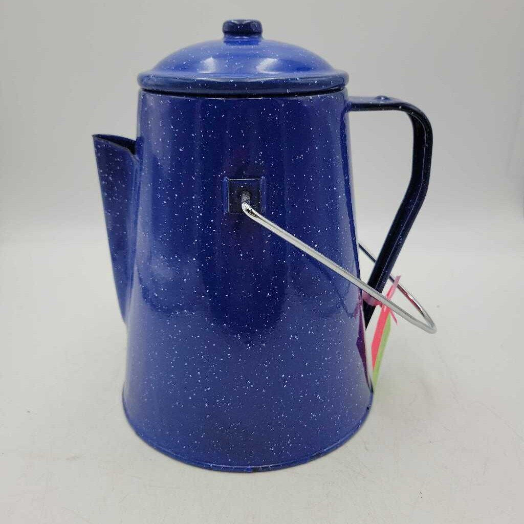 Enamelware Coffee percolator complete Excellent condition(KAR)