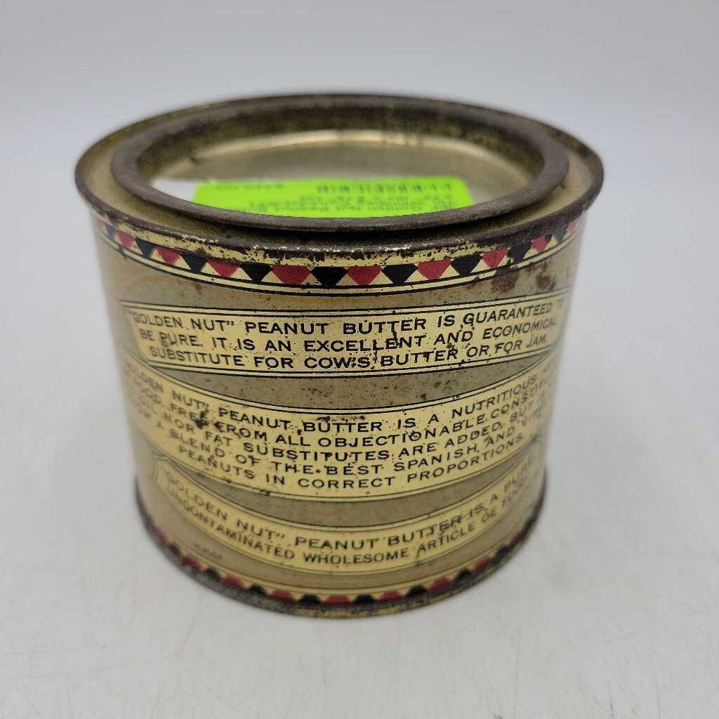 Golden Nut Peanut Butter Tin Winnipeg Canada(JEF)