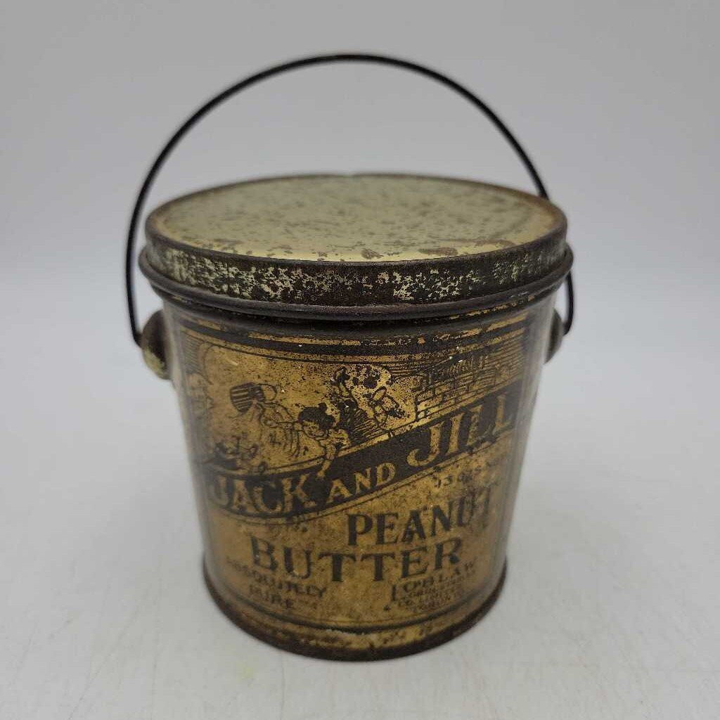 Jack and Jill Peanut Butter Tin Pail Loblaw (JEF)