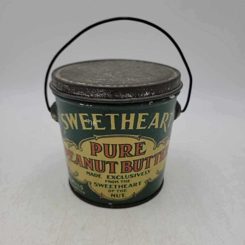 Sweetheart Peanut Butter Tin Pail London Ontario(JEF)