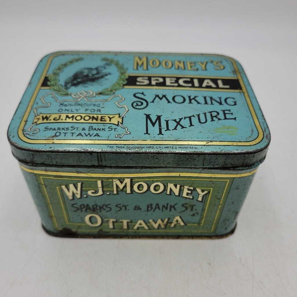 Mooney's Special mix Smoking mixture Ottawa Tin (JEF)