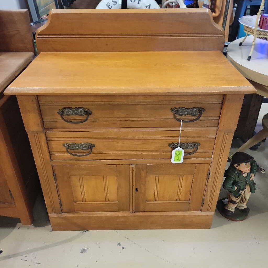 Two Drawer Washstand Cabinet (GEC)