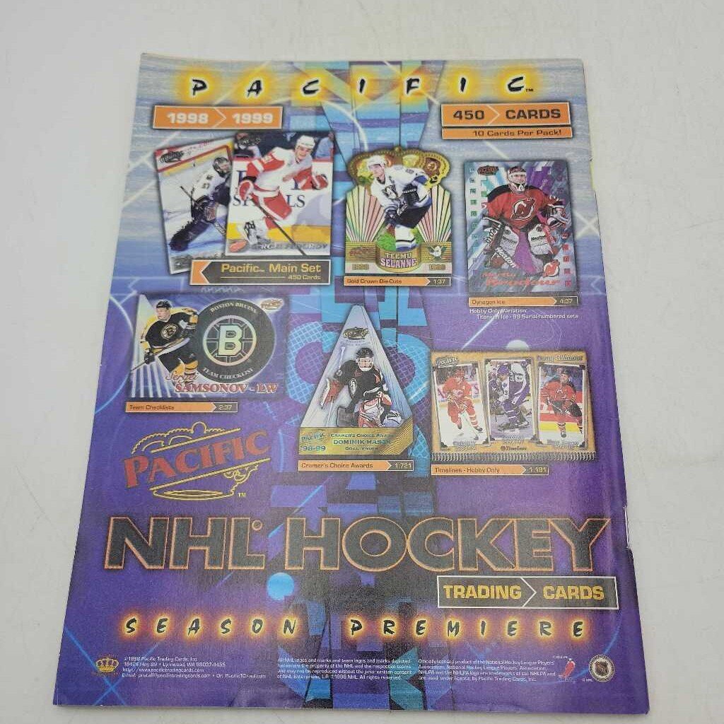 Hockey Illustrated 1998 99 38 th annual Sundin (JAS)