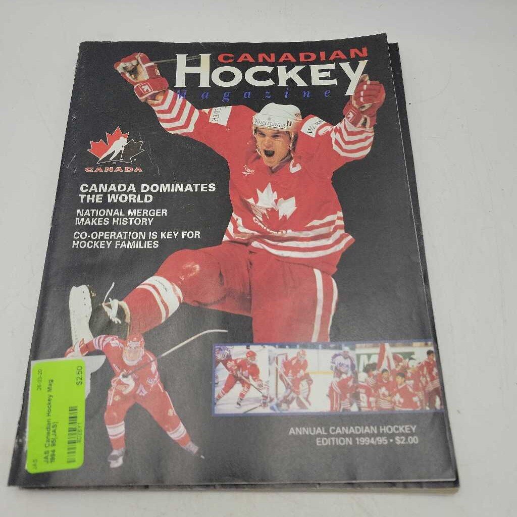Canadian Hockey Mag 1994 95(JAS)