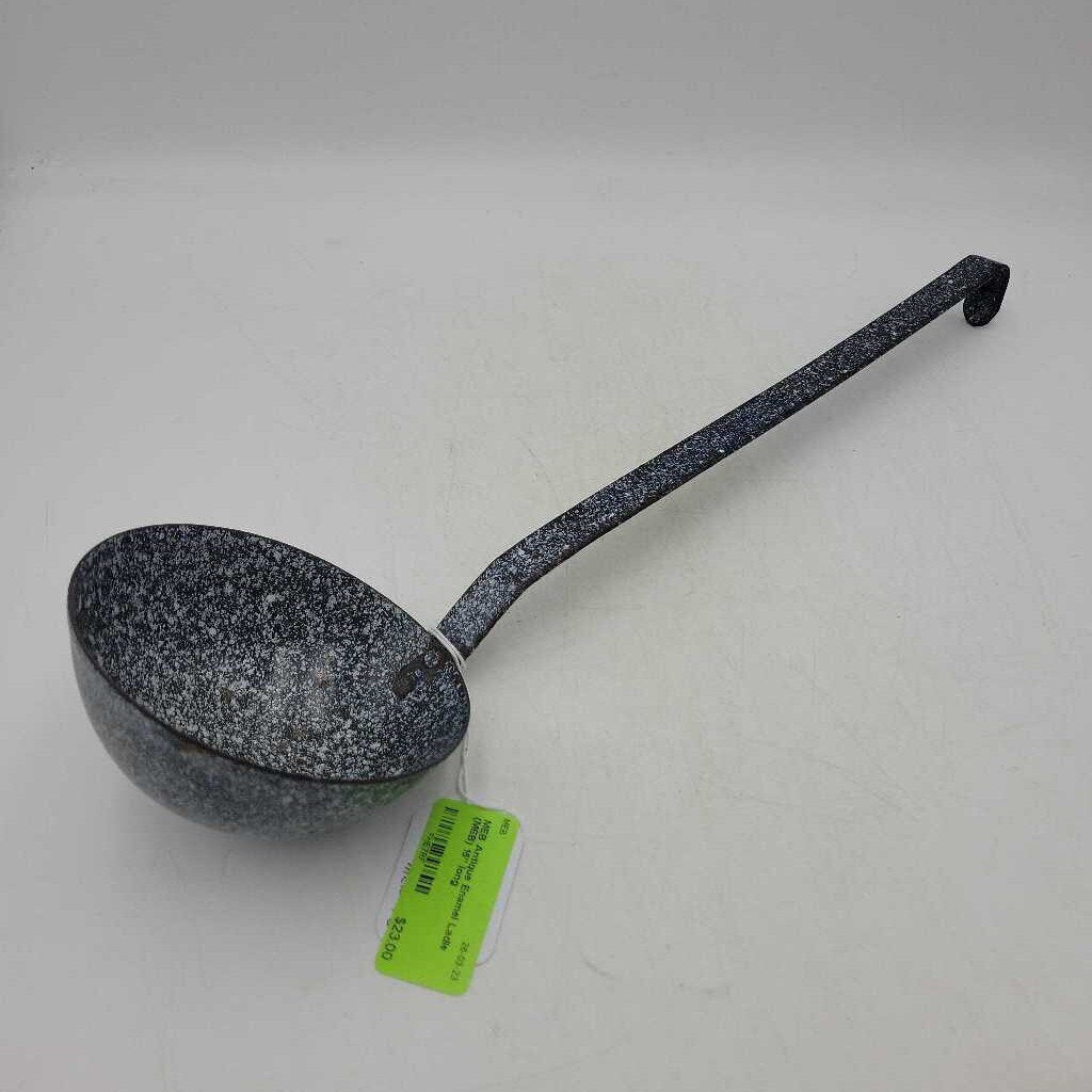 Antique Enamel Ladle (MEB) TG