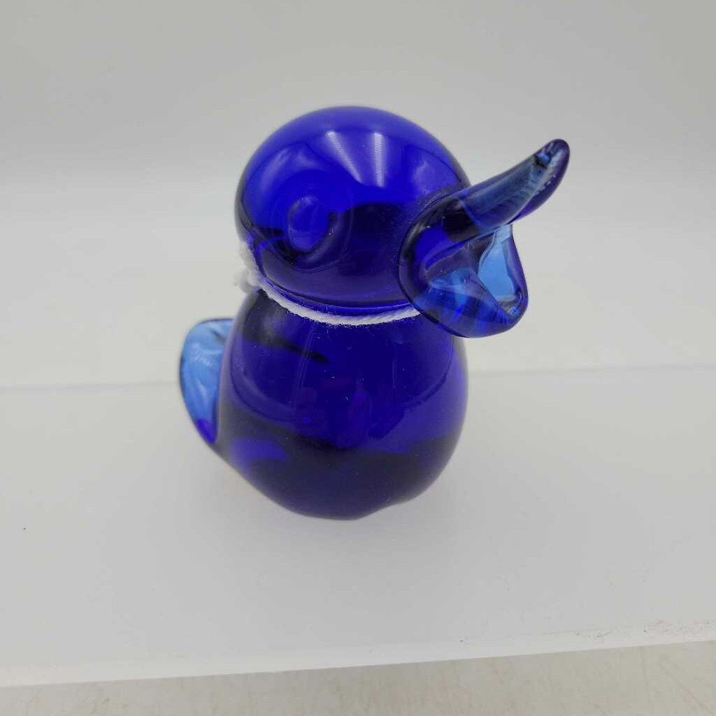 Cobalt Blue Glass Blue bird of Happiness (LOR)
