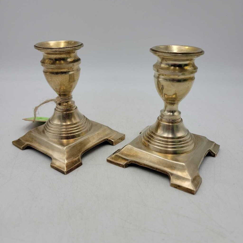 Brass Candle Holders (2)