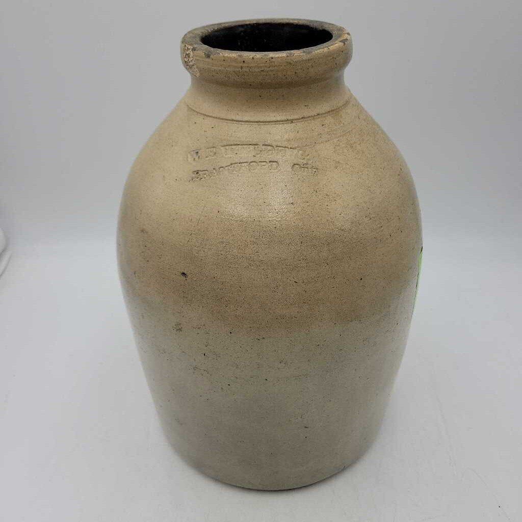 W.E. Welding Brantford Crock (JAS)