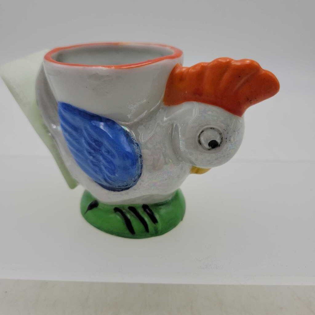 Vintage Bird Lustre Egg Cup (JH49)