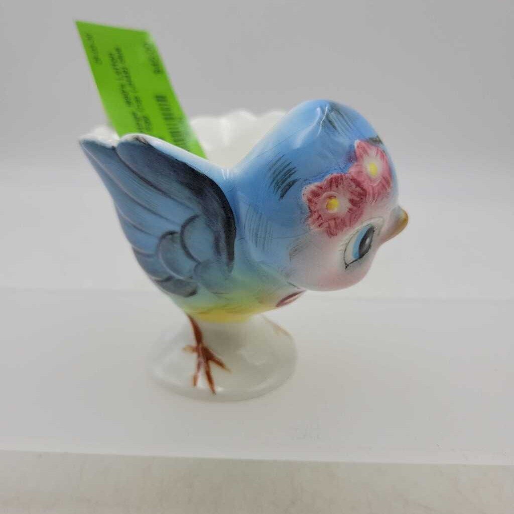 Vintage 1950's Lefton Bluebird Egg Cup (JH49)