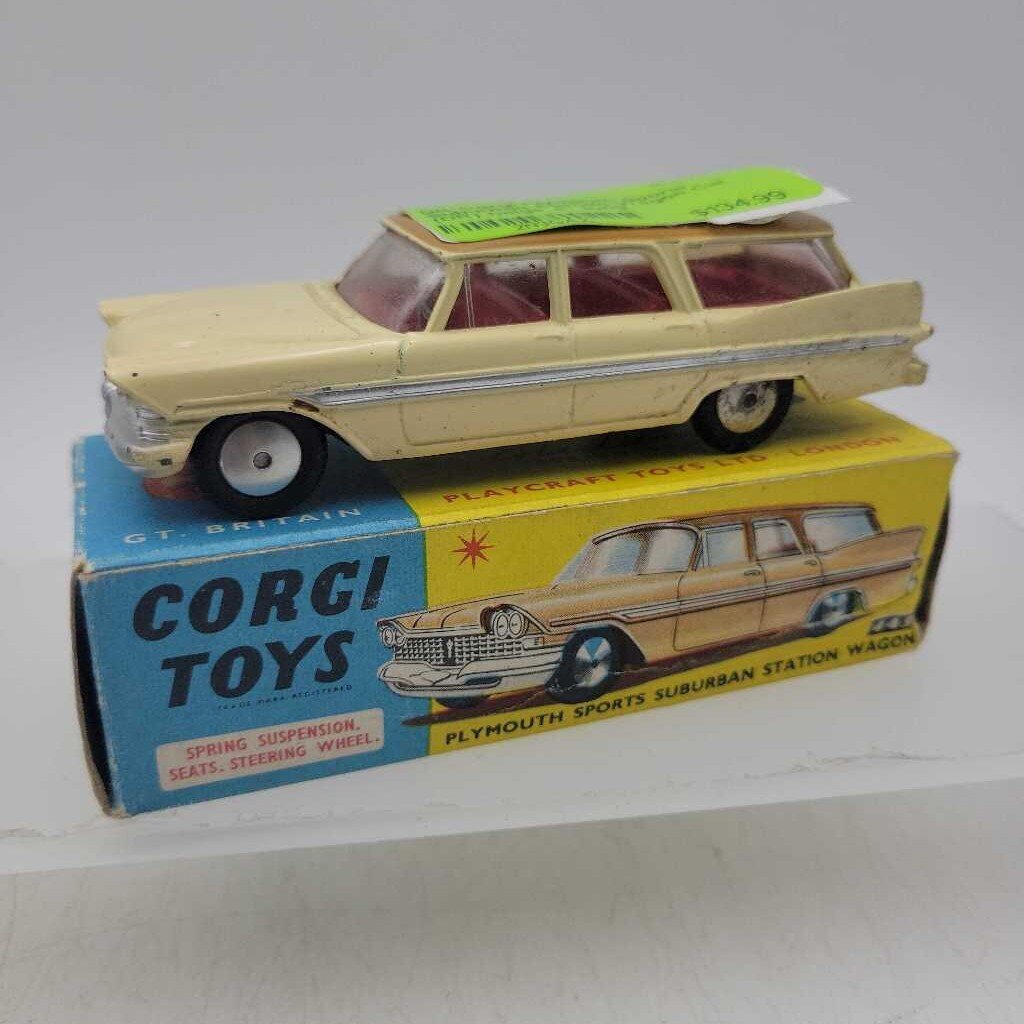 Corgi Plymouth Sports Suburban Station Wagon Car (DR)