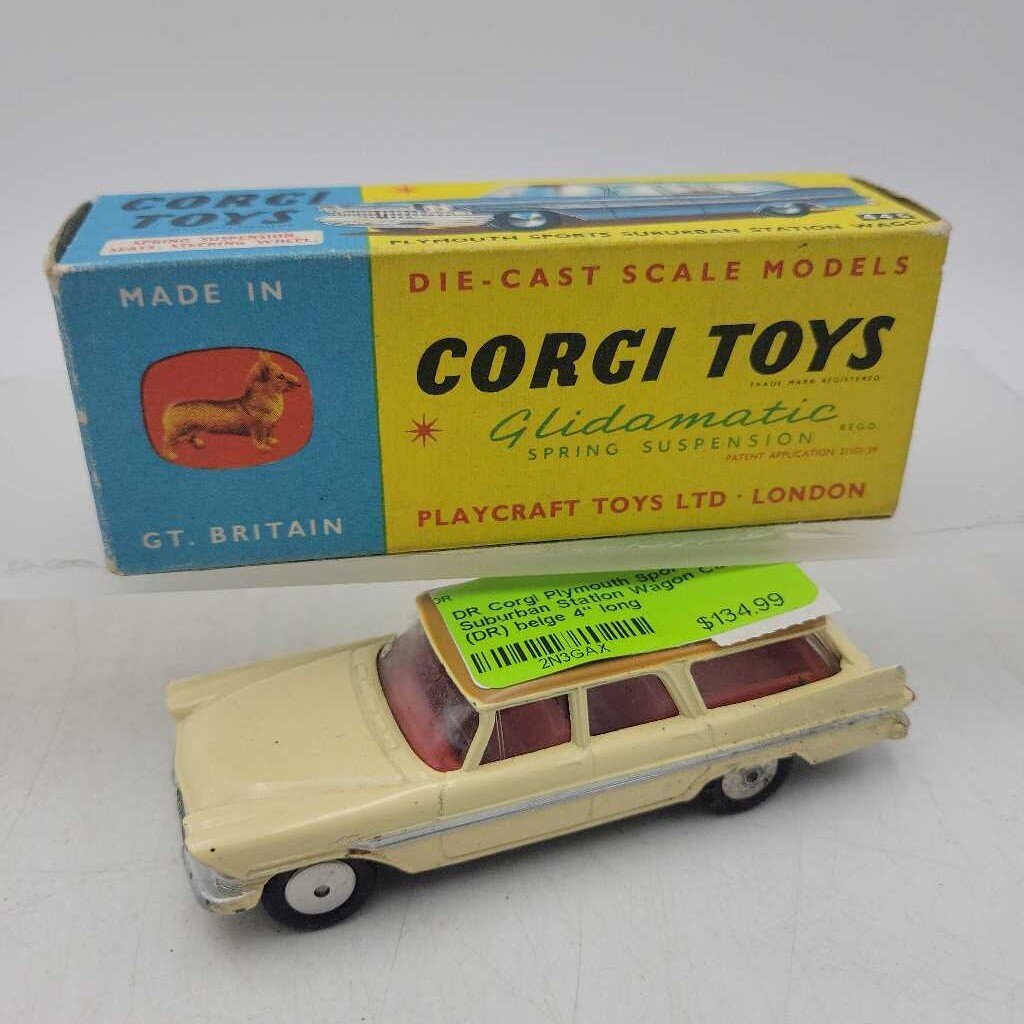 Corgi Plymouth Sports Suburban Station Wagon Car (DR)