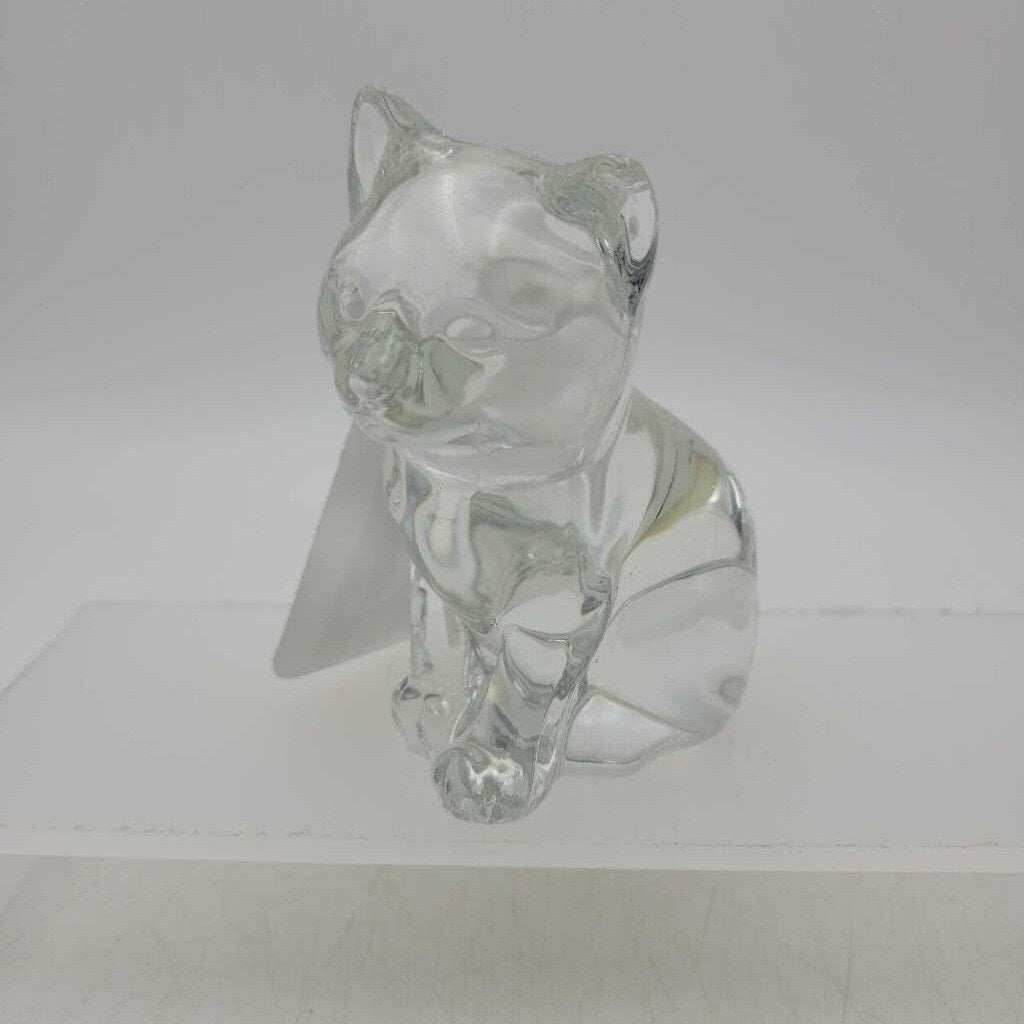 Lead Crystal Cat (GEC)