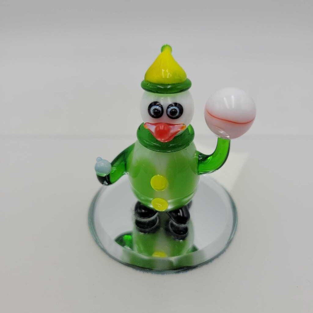 Small glass clown (JAS)