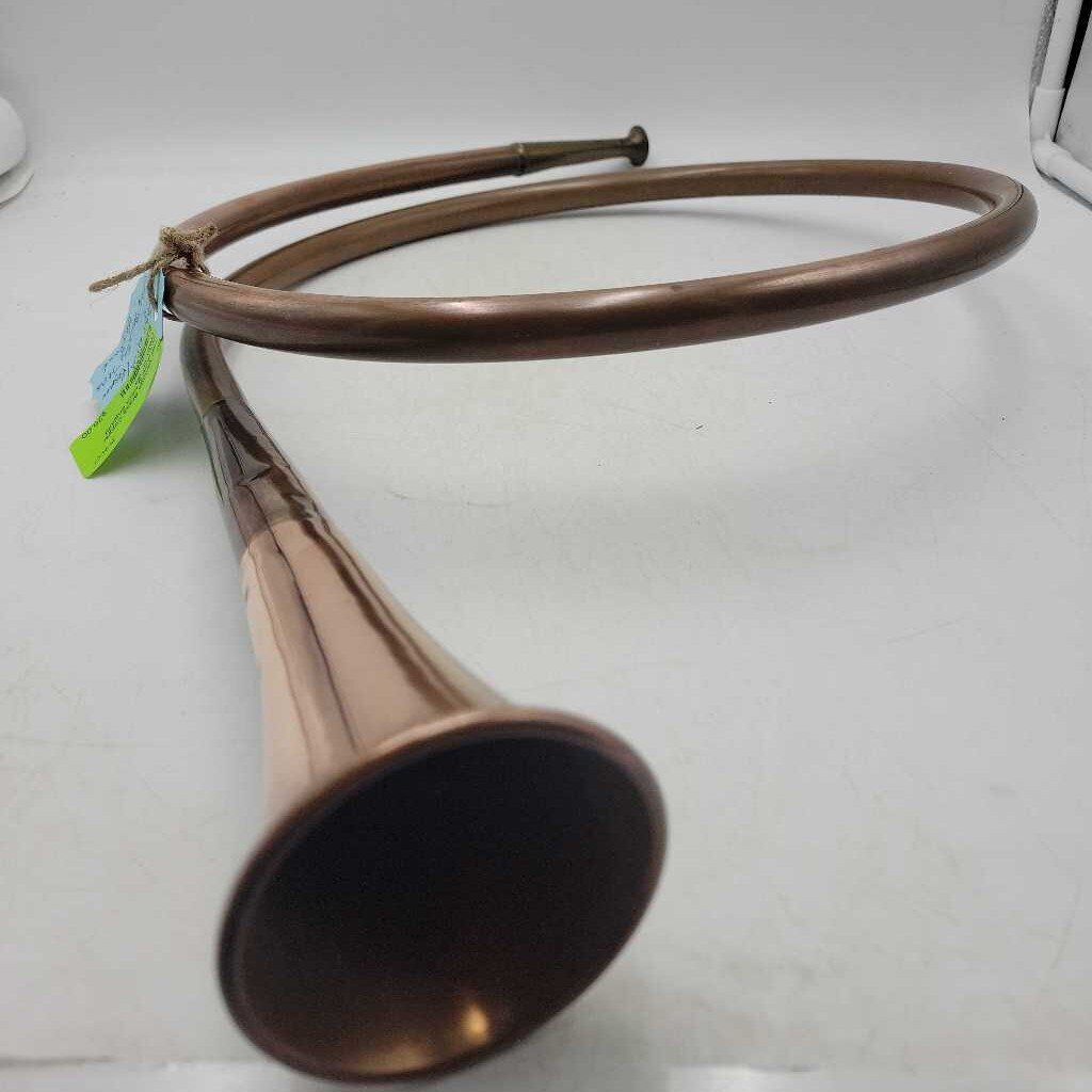 Vintage Brass Copper Fox Hunting Horn England (TRE)