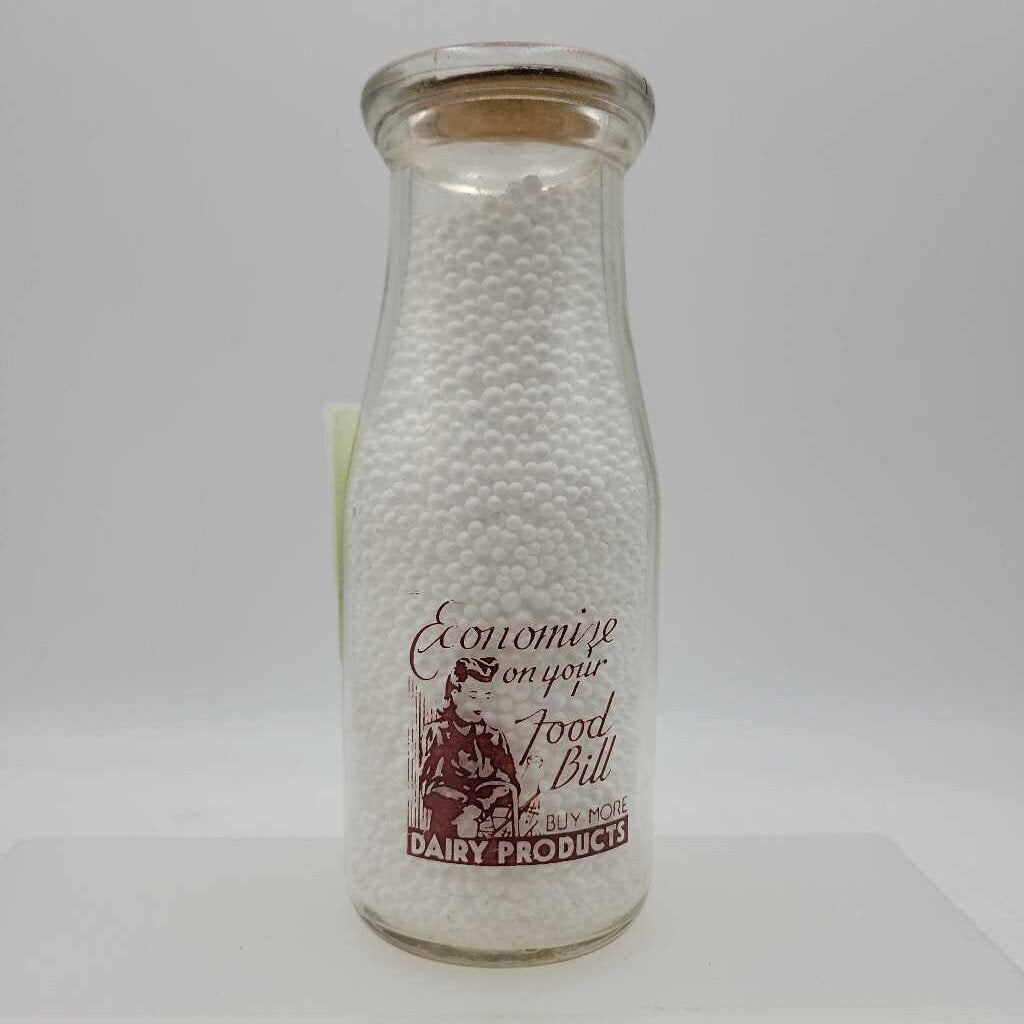 Frankford Bonisteel's Dairy Milk Bottle (JEF) Half pint