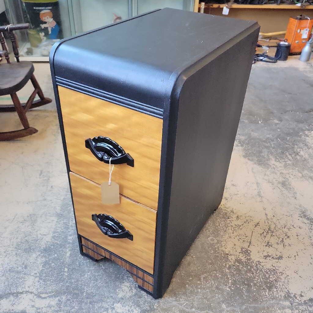 HB - Rustic, Vintage Bedside Table (HB)