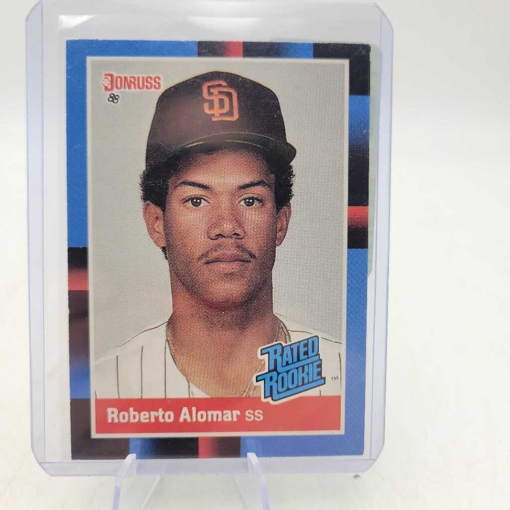 Roberto Alomar Donruss # 34 Rookie (JAS)
