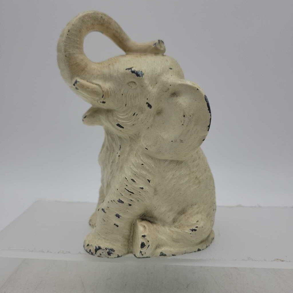 Cast iron elephant bank (US2)