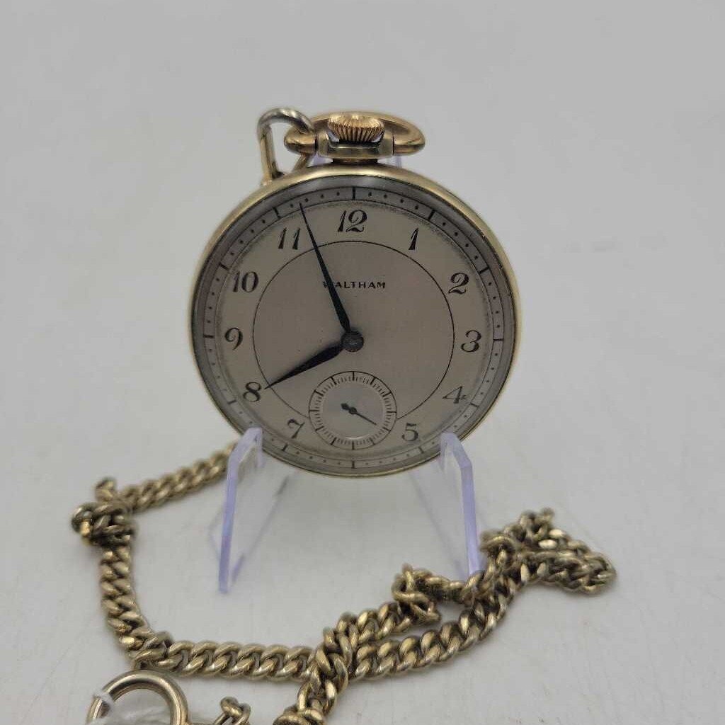 Waltham Colonial 10k Gold Filled 17 Jewels (GEC) Does run but could use a cleaning