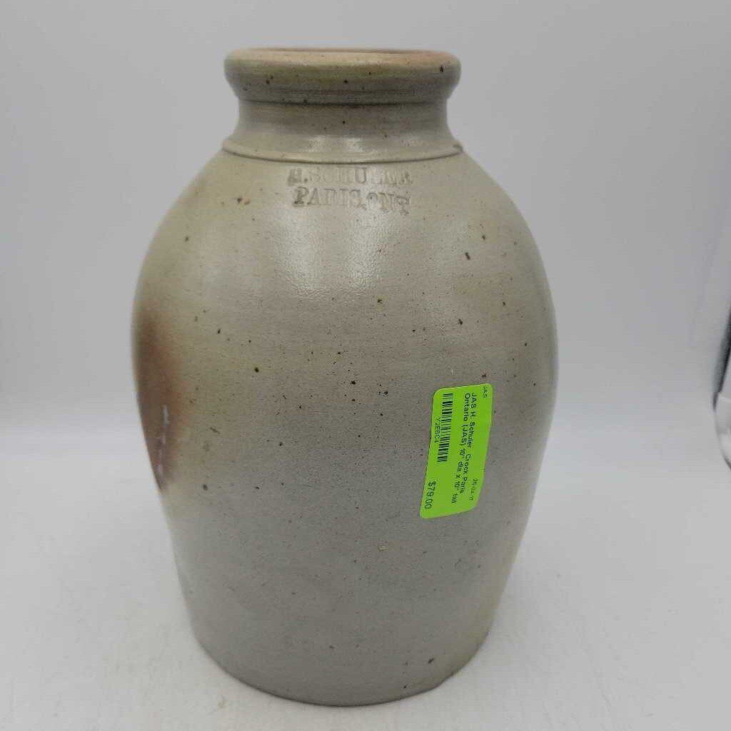 H. Schuler Crock Paris Ontario (JAS)