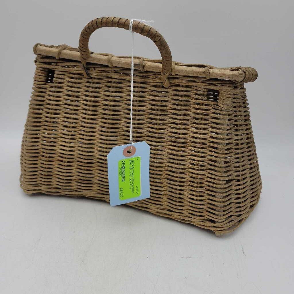 Early Wicker Fishing Creel (DR)
