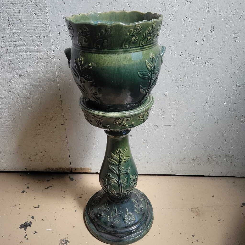 Signed Brantford Pottery Jardinière (DR)