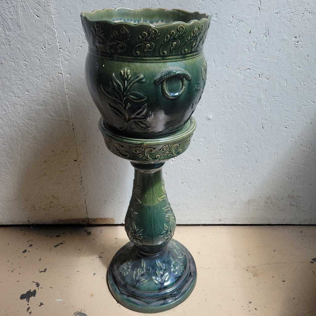 Signed Brantford Pottery Jardinière (DR)