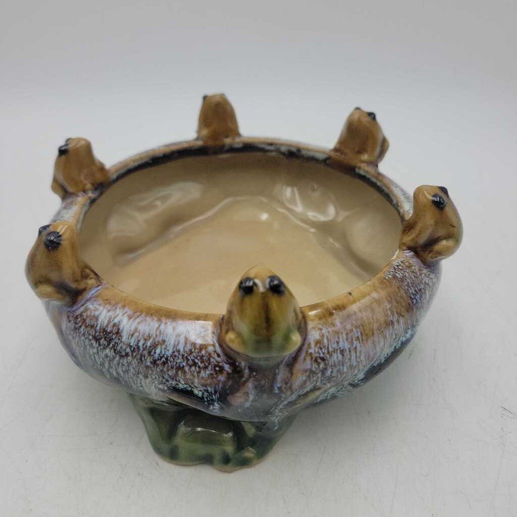 Vintage Frog Planter (COL#2695)