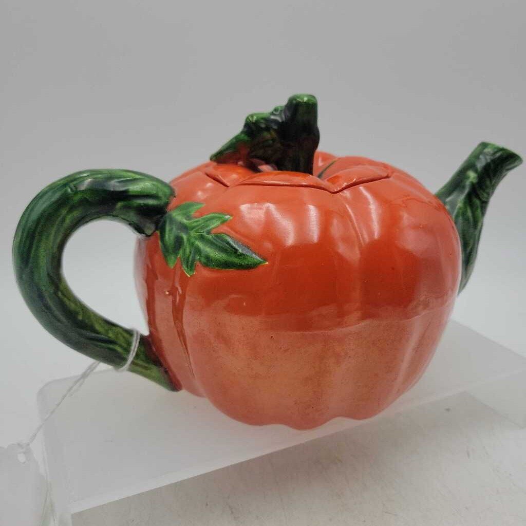 Vintage Maruhon Ware Tomato Teapot from Japan With Lid C, 1950