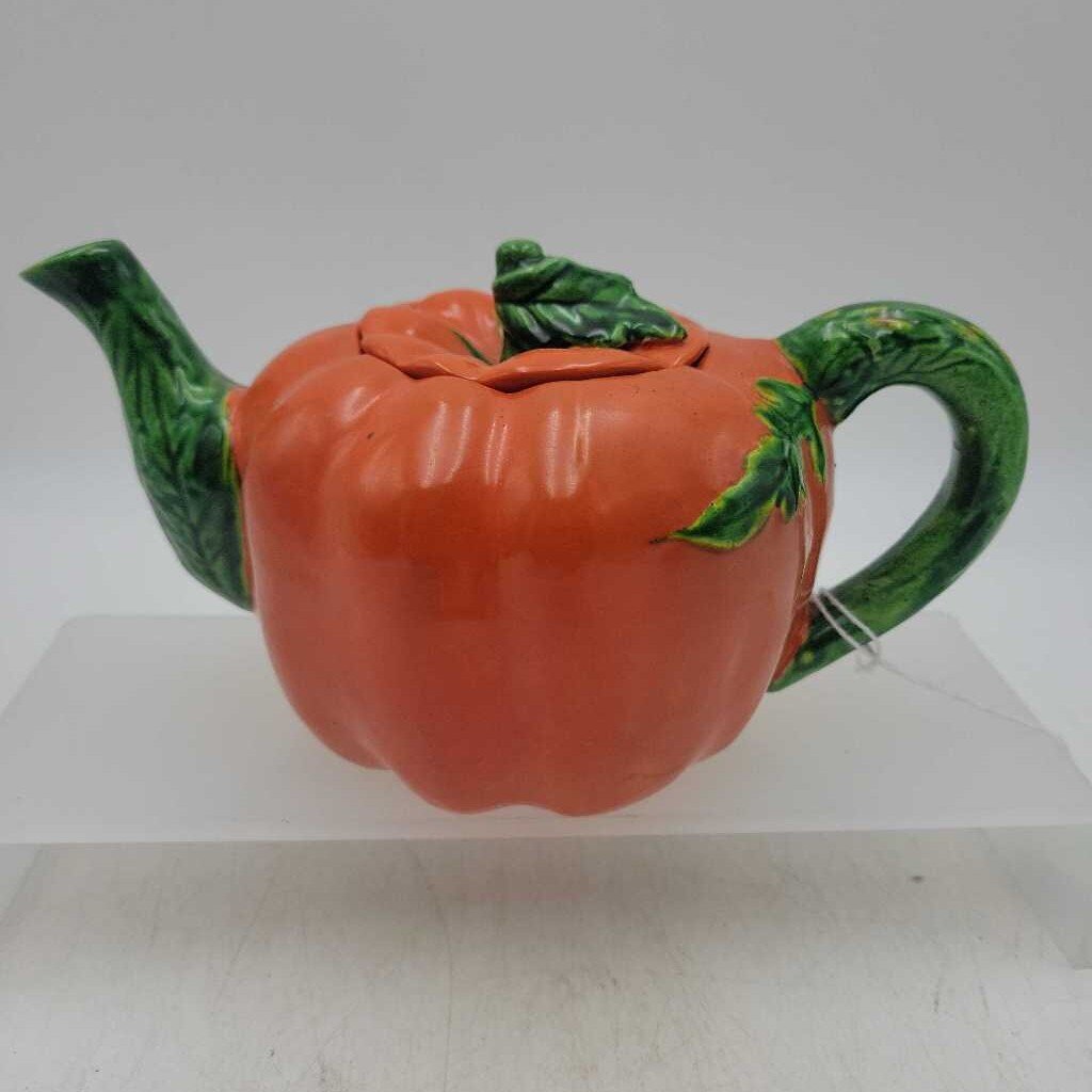 Vintage Maruhon Ware Tomato Teapot from Japan With Lid C, 1950.(SJ)