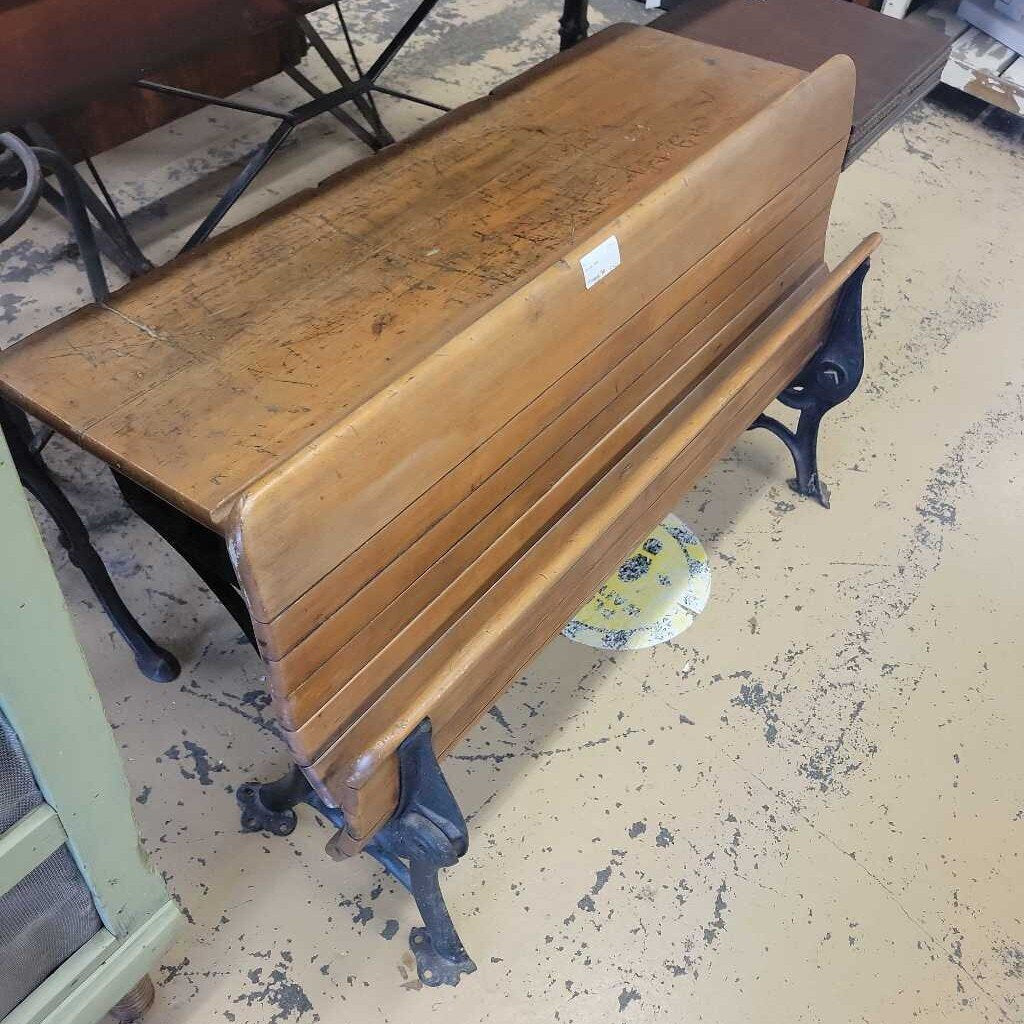 Antique School desk (RB)