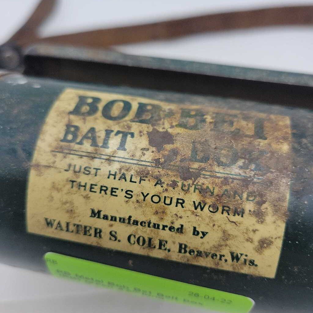 Metal Bob Bet Bait box (RB)