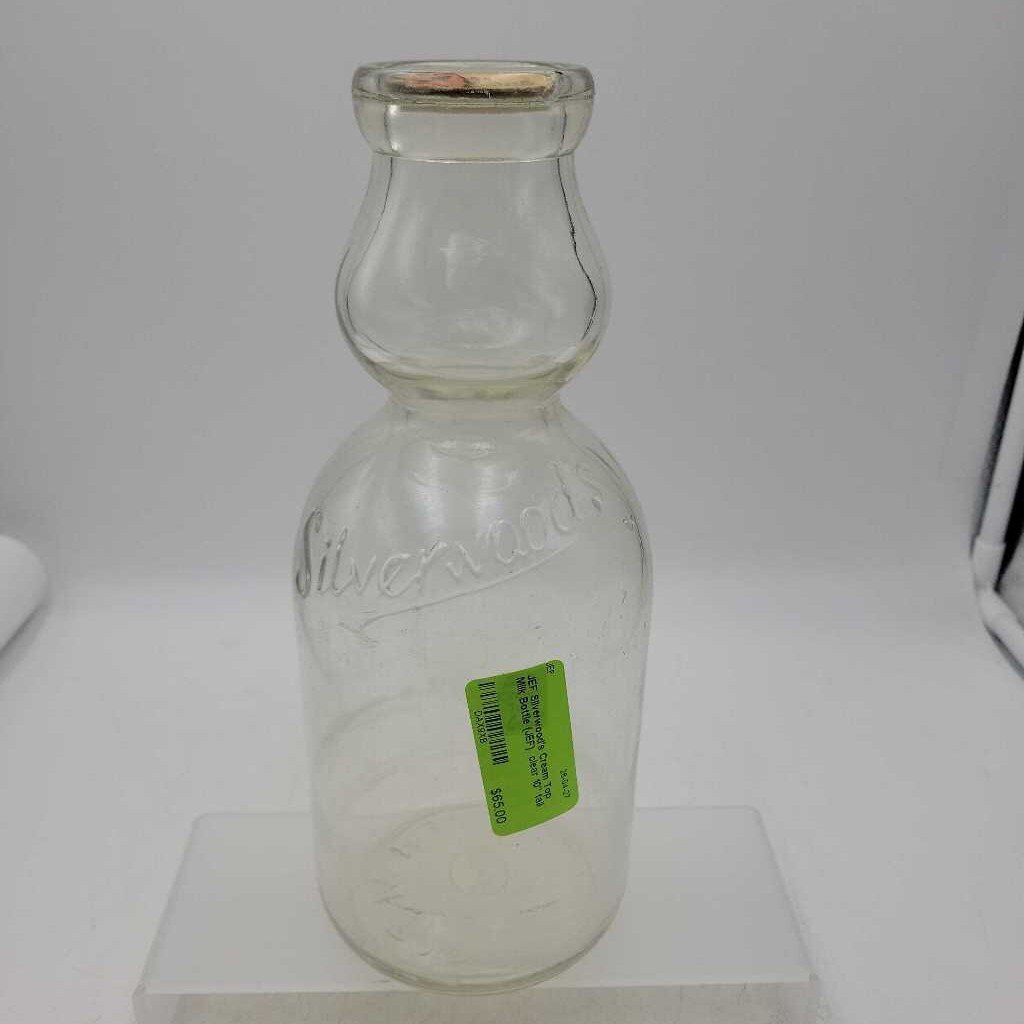 Silverwood's Cream Top Milk Bottle (JEF)