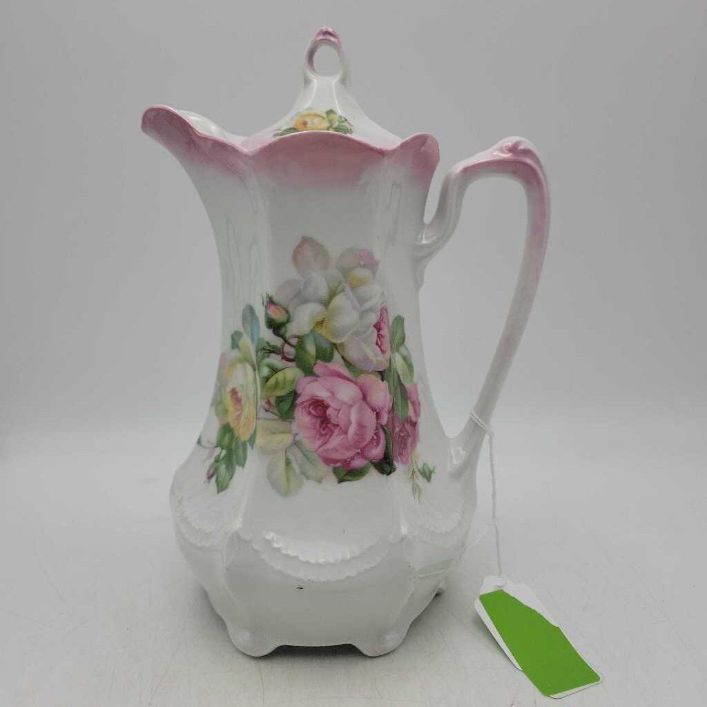 Victorian decorated Coffee Pot (DEB)