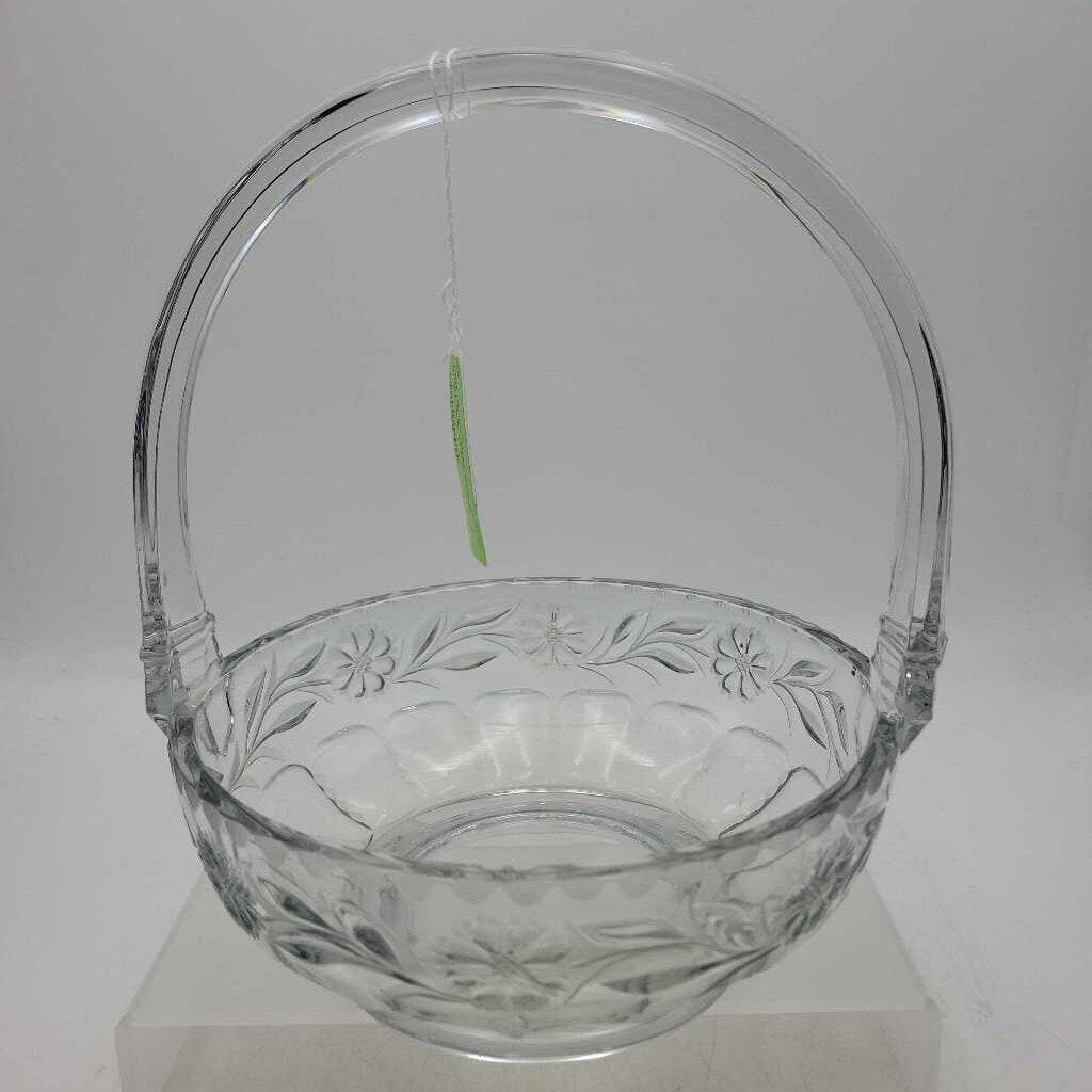 Heisey Glass Basket (DEB)
